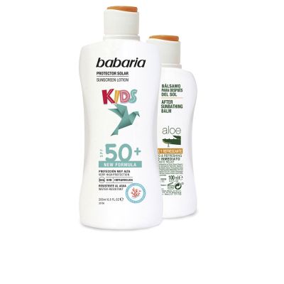 Babaria Solar Infantil Spf50+ Leche Lote 2 Pz