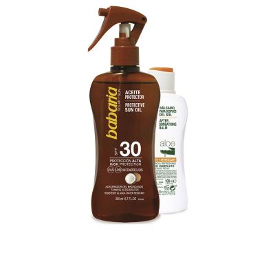 Babaria Solar Aceite Coco Spf30 Lote 2 Pz