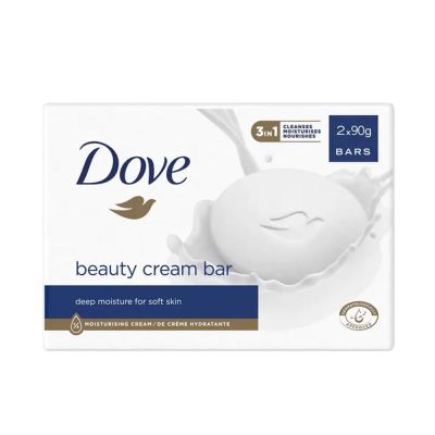 Dove Jabon Crema Hidratante Lote 2 X 90 Gr