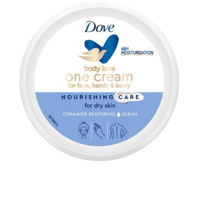 Dove Nourishing Cream Cara Cuerpo Y Manos Piel Seca 250 Ml