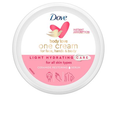 Dove Light Hydrating Cream Cara Cuerpo Y Manos 250 Ml