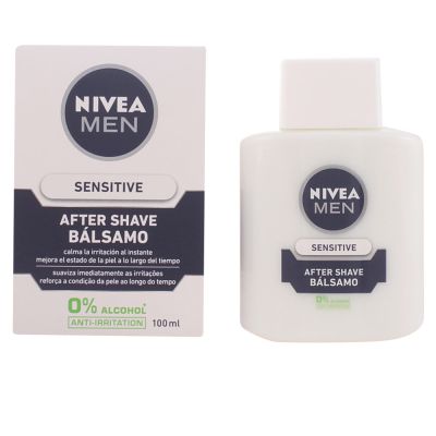 Nivea Men Sensitive After-Shave Balm 0% Alcohol 100 Ml