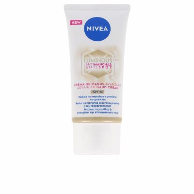 Nivea Luminous 630º Antimanchas Crema Manos Spf15 50 Ml