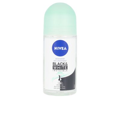 Nivea Men Black & White Active Deo Roll-On 50 Ml
