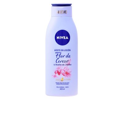 Nivea Aceite En Locion Flor Cerezo & Jojoba 400 Ml