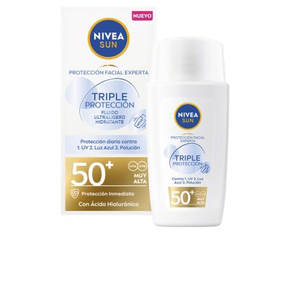 Nivea Sun Triple Proteccion Fluido Ultraligero Facial Spf50 40 Ml