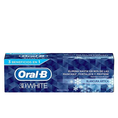 Oral-B 3D White Blancura Artica Pasta Dentífrica 75 Ml