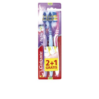 Colgate Zig Zag Cepillo Dientes #Medium 3 U