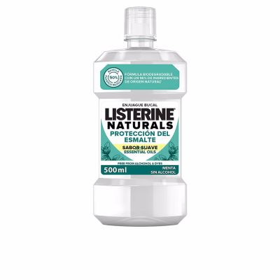 Listerine Naturals Enjuague Bucal Reparador Esmalte 500 Ml