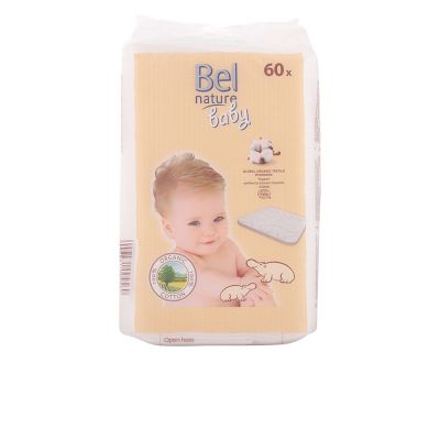 Bel Nature Ecocert Maxi Discos Bebé Algodón 100% Orgánico 60 Pz