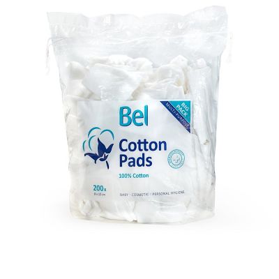 Bel Cotton Pads 100% Algodón 8X10 Cm 200 U