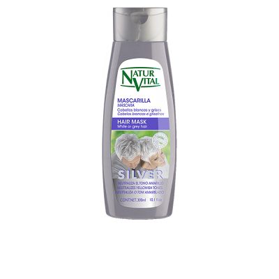 Natur Vital Mascarilla Silver White Or Gray Hair 300 Ml
