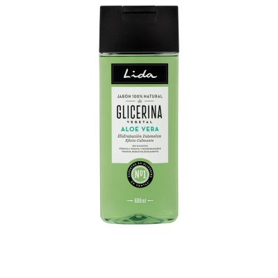 Lida Jabón 100% Natural Glicerina Y Aloe Vera 600 Ml