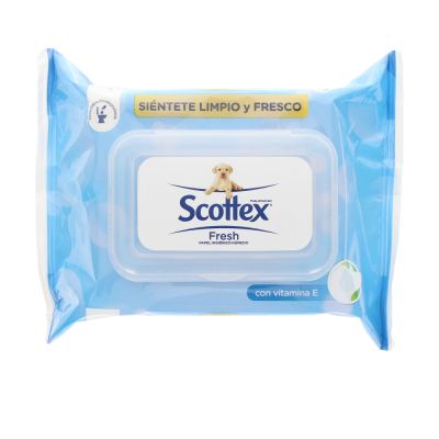 Scottex Papel Higiénico Húmedo Original 74 U