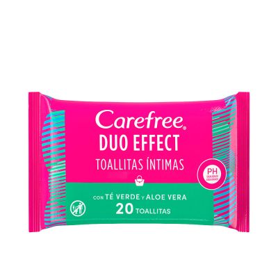Carefree Aloe Vera Toallitas Íntimas 20 U