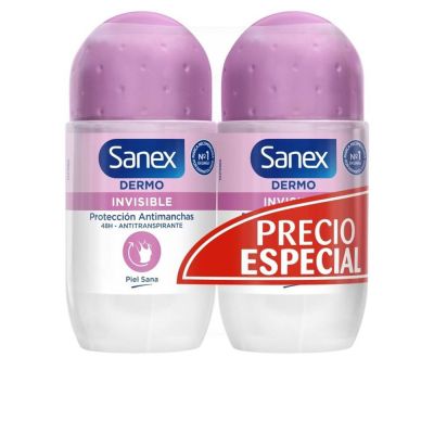 Sanex Dermo Invisible Deo Roll-On Lote 2 X 50 Ml