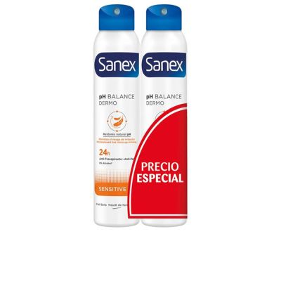 Sanex Dermo Sensitive Deo Vapo Lote 2 X 200 Ml