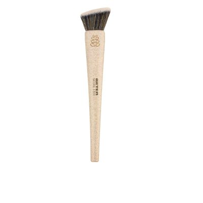 Beter Brocha Maquillaje Flat Top Kabuki Natural Fiber #Beige 1 U