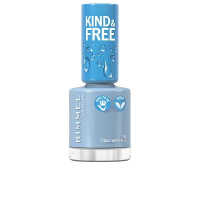 Rimmel London Kind & Free Nail Polish #152-Tidal Wave Blue
