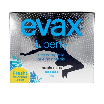 Evax Liberty Compresas Noche Alas 9 U