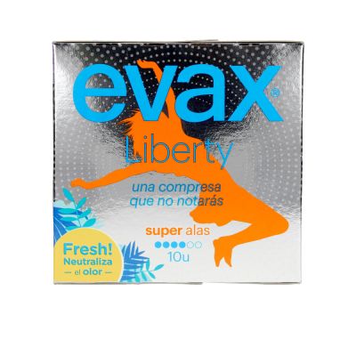 Evax Liberty Compresas Super Alas 10 U