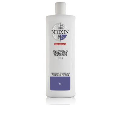 Nioxin Sistema 6 - Acondicionador - Cabello Tratado Químicamente Y Muy Debilitado - Paso 2 1000 Ml