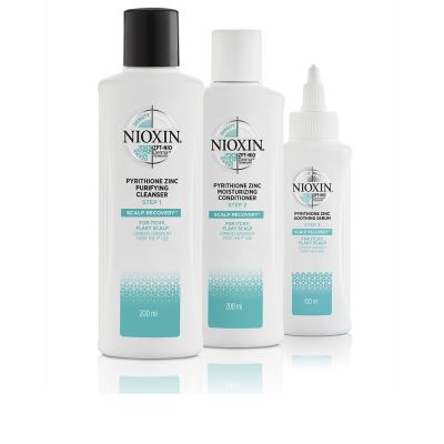 Nioxin Scalp Recovery - Kit Anticaspa - Cuero Cabelludo Descamado Y Con Picor 3 Pz