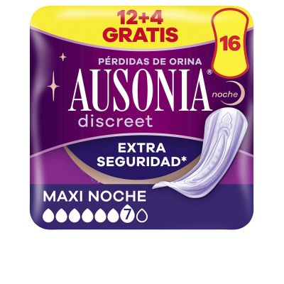 Ausonia Discreet Compresas Incontinencia Maxi Noche 16 U