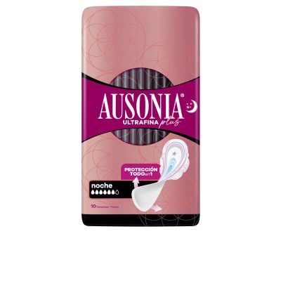 Ausonia Ultrafina Plus Compresas Noche Alas 10 U