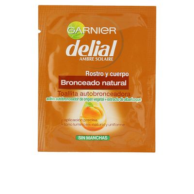 Garnier Bronceado Natural Toallitas Autobronceadoras Cara+Cuerpo 5,6 Ml