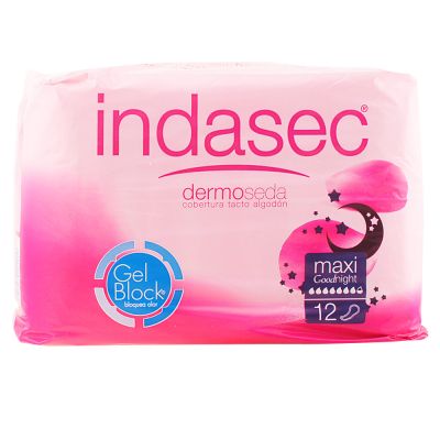 Indasec Dermoseda Good Night Compresa Incontinencia Maxi 12 U