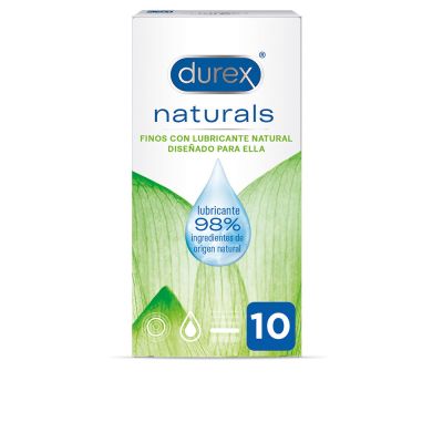 Durex Naturals Fino Con Lubricante Natural Preservativos 10 U