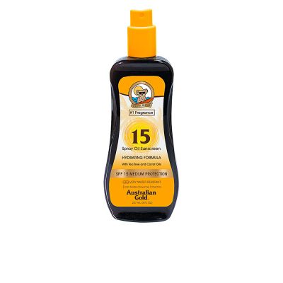 Australian Gold Sunscreen Spf15 Spray Oil Hydrating Formula 237 Ml