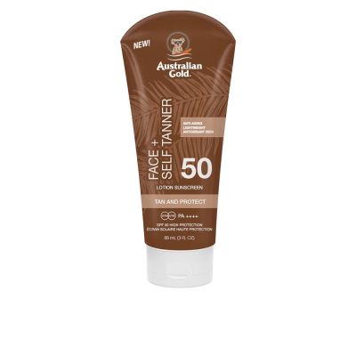 Australian Gold Face Self Tanner Spf50 Sunscreen 88 Ml