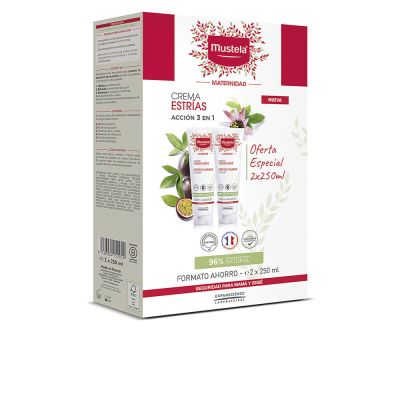 Mustela Maternidad Duo Crema Prevención Estrías 2 X 250 Ml
