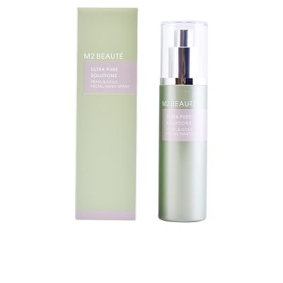 M2 Beauté Ultra Pure Solutions Pearl & Gold Facial Nano Spray 75 Ml