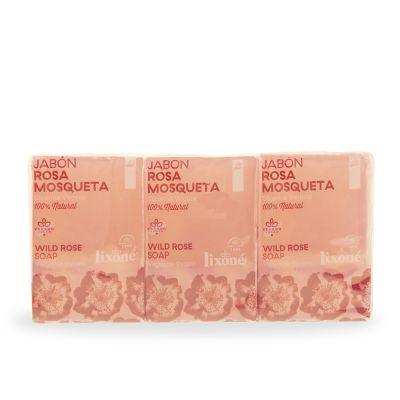 Lixone Rosa Mosqueta Jabón Piel Sensible 3 X 125 Gr