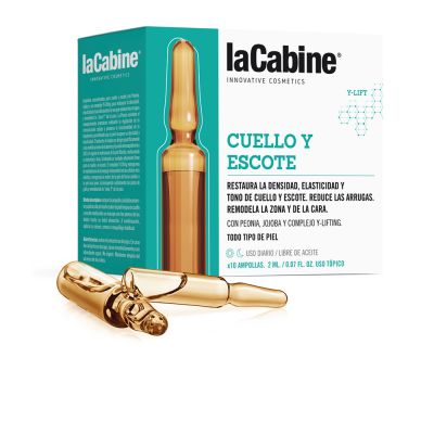 La Cabine Ampollas Cuello Y Escote 10 X 2 Ml