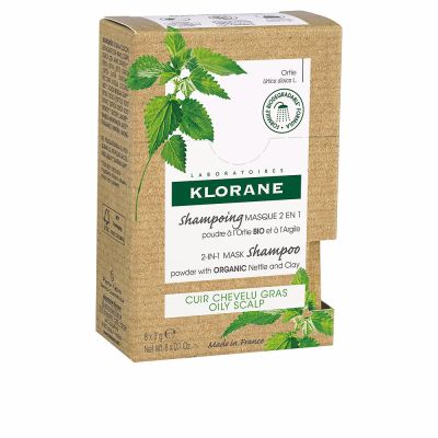 Klorane A La Ortiga Bio Champú-Mascarilla En Polvo 8 X 3 Gr