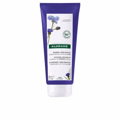 Klorane A La Centaurea Bio Acondicinador Antiamarilleo Cabello Gris Y Rubio 150 Ml