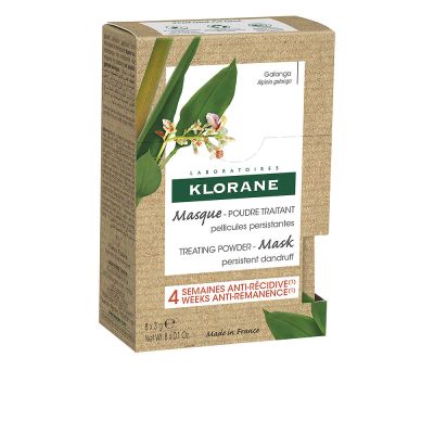 Klorane Mascarilla Galanga En Polvo Tratamiento Con Galangal 8 X 3 Gr
