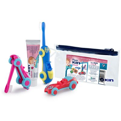 Fluorkin Infantil Viaje Coche Lote 3 Pz