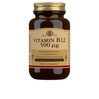 Solgar Vitamina B12 500 Mcg Cianocobalamina 50 Vcaps