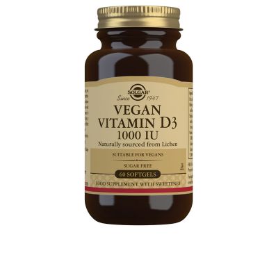 Solgar Vitamina D3 Vegana 1000Ui Cápsulas Blandas 60 U