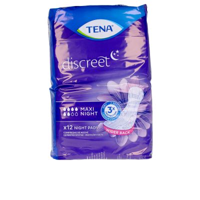 Tena Lady Discreet Compresa Incontinencia Maxi Noche 12 U