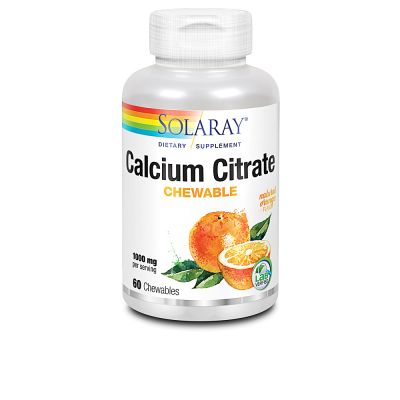 Solaray Calcium Citrate 1000 Mg Comprimidos Masticables Naranja 60 U