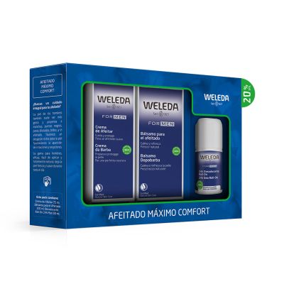 Weleda For Men Afeitado Lote 3 Pz