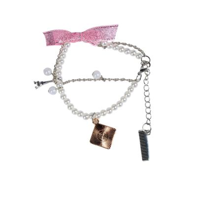 Inca Pulsera De Perlitas Con Adornos Colgantes 1 Pz