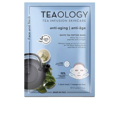 Teaology Face And Neck White Tea Peptide Mask 21 Ml
