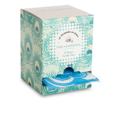 The Capsoul Pirámides Ensobradas Té Blanco Pai Mu Than 15 U